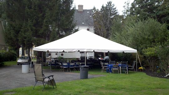 30 x 40 frame tent for wedding north caldwell