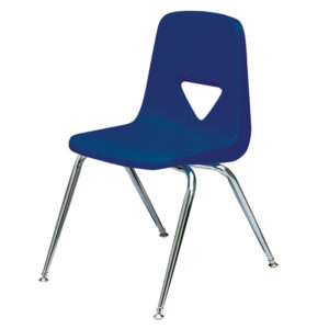 Childrens blue stacking chair