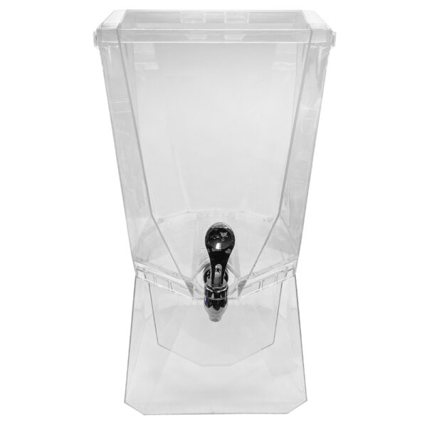 Clear beverage dispenser