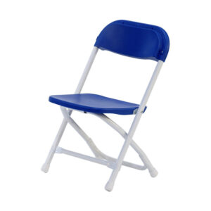 Kid's blue folding chair