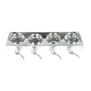 4 Bowl Condiment Tray